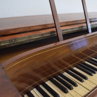 restauración del piano de Rosalía de Castro, en el Pazo de Mariñán